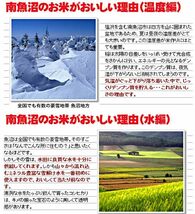 【令和３年産新米】新潟県魚沼産コシヒカリ玄米30kg（精米無料）味・ツヤ・香り全て最高ランクです、_画像3