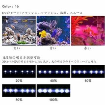 Etelux LED水槽ライト気泡 水中アクアリュムランプ 水草育成ライト 水槽用照明 装飾 観賞魚 熱帯魚 酸素補給 高輝度 省エネ (12_画像2