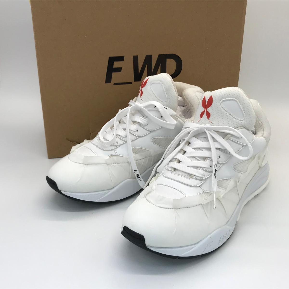 アウトレット 美品 f_wd ホワイト スニーカー - 通販 - www