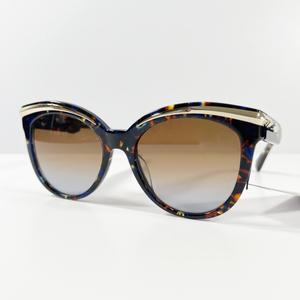 MCM M si- M sunglasses I wear lady's cat I blue Habana gradation lens domestic regular price approximately 4.6 ten thousand 