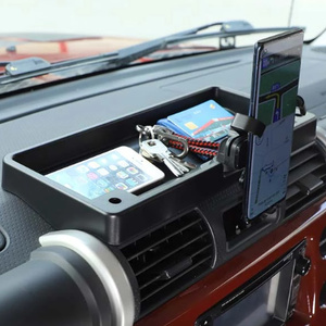 [FJ Cruiser ] smartphone holder attaching tray 1 set Toyota 2007~2021 year for small articles storage in car accessory cusomize recommendation front 