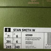 【新品】adidas STAN SMITH マーベル アディダス スタンスミス メンズ レディース スニーカー GZ5989 ホワイト ブラック コルク 24.5_画像10
