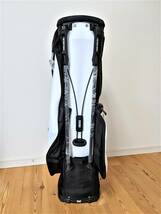 新品 PXG キャディバッグ｜ブラック＆ホワイト ★現品のみ★ HYBRID STAND BAG Black/White_画像9