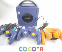 【同梱可】中古品 ゲーム ゲームキューブ 本体 GAMECUBE DOL-001 ソフト マリオパーティ4 等 グッズセット_画像3