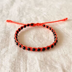 オニキスのブレスレット (BRー296)