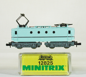 MINITRIX #12825 ＮＳ（オランダ国鉄） １１００型電気機関車　（ターコイズ塗装）　限定品