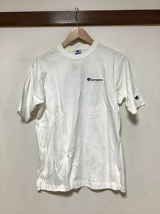 く905 タグ付き Champion チャンピオン 五分袖Tシャツ 160 ホワイト キッズ