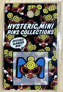 即決☆ヒスミニ☆正規品☆新品☆限定☆ピンバッジ☆ピンズ☆M☆ブルー☆ヒステリックミニ☆HYSTERICMINI