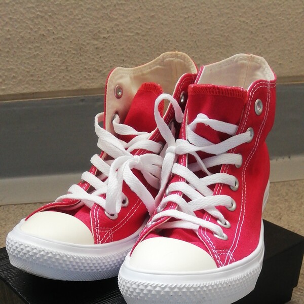 CONVERSE ALL STAR 赤いスニーカー 23.5cm