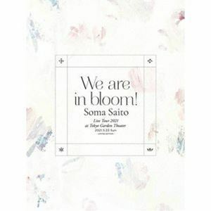 [Blu-Ray]斉藤壮馬／Live Tour 2021”We are in bloom!”at Tokyo Garden Theater（完全生産限定盤） 斉藤壮馬