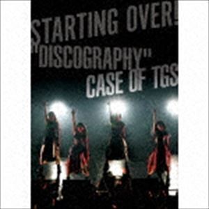 【合わせ買い不可】 STARTING OVER! “DISCOGRAPHY CASE OF TGS (DVD付) CD 東京女