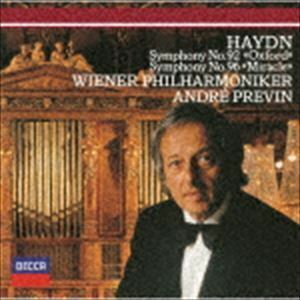 ハイドン：交響曲第92番≪オックスフォード≫・第96番≪奇跡≫（SHM-CD） アンドレ・プレヴィン（cond）