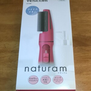 カールドライヤー TESCOM マイナスイオン TIC296-P(ピンク)くるくるドライヤー