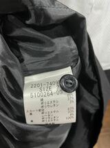 美品クイーンズコートQUEENS COURT半袖ワンピース紺色レディース_画像4