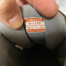 1円スタート　CARAVAN GORE-TEX トレッキングシューズ　安定の好配色　ブーツ　アウトドア系　26cm ブラウン　ベージュ　登山靴_画像6