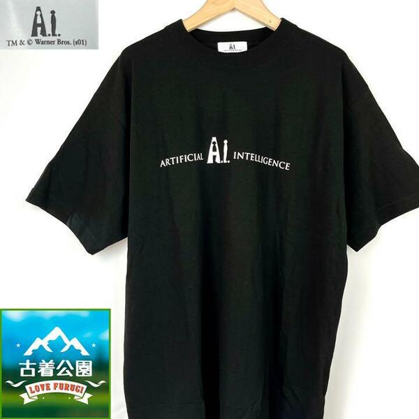 即決★サイズFREE★映画 A.I.★ムービーTシャツ 半袖 カットソー オリジナルタグ ビンテージ スティーヴン・スピルバーグ T2067古着公園