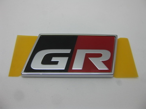 トヨタ GR 86 ガズ スポーツ リアエンブレム toyota gazoo racing 新品　縦 30mm 幅 60mm