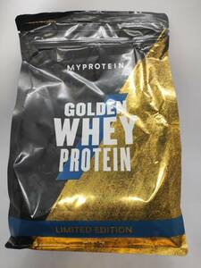【送料無料】限定版 ゴールデン 賞味期限 2023年8月 マイプロテイン インパクト ホエイ プロテイン １㎏ My Protein Golden