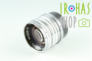 Nikon Nikkor-S.C 50mm F/1.4 Lens for Leica L39 #37427C2