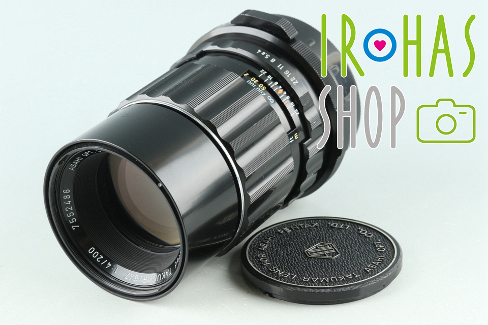 Asahi Pentax SMC Takumar 6x7 200mm F/4 Lens for Pentax 6x7 67