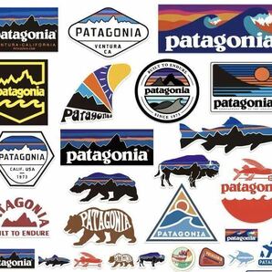 patagonia ステッカー パタゴニア ロゴ 防水仕様　計26枚