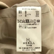 HERILL / ヘリル | 2021SS | Soft Twst Organic Chino BZ オーガニック チノ ブルゾン ジャケット_画像6