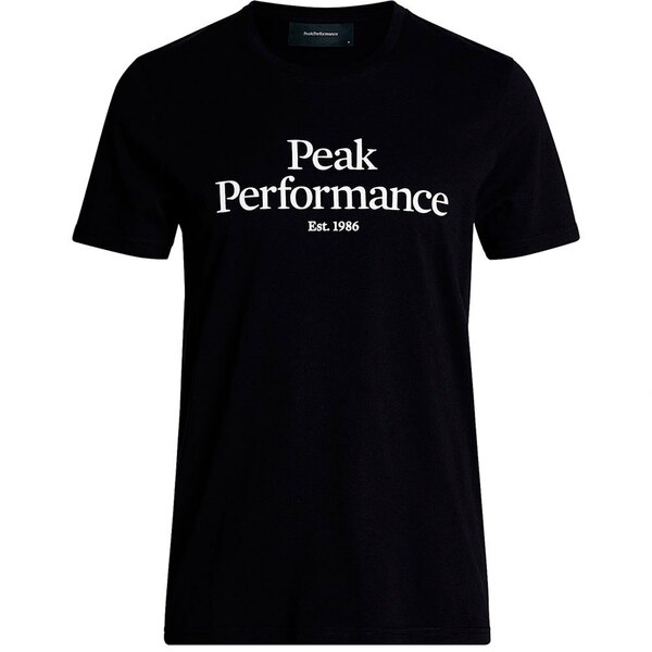 Peak Performance / Original Logo Tee / Black / M 【auction by polvere_di_neve】ピークパフォーマンス norrona arc'teryx patagonia