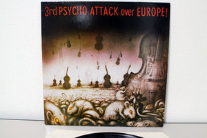 LP 3rd PSYCHO ATTACK OVER EUROPE HOLLAND盤　KIX4U3345　中古美品