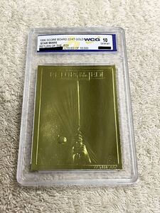 10,000枚限定 スターウォーズ Star Wars Return of the Jedi 1996 Score Board 23KT Gold LTD ED of 10,000
