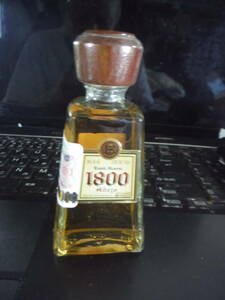 1800ane ho 50ml tequila miniature Mini bottle 1800 Anejo not yet . plug /