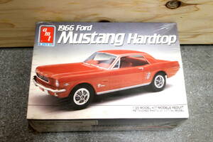 ●AMT/ERTL/エーエムティー 1966 Ford Mustang Hardtop 1/25 コレクション プラモデル 自動車 乗用車 マスタング●