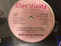 ★☆12-inch_single　カウントダウン　Kofi & The Love Tones☆★_画像4