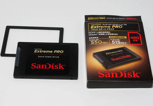 SanDisk SSD Extreme PRO 480GB 書込量少なめ