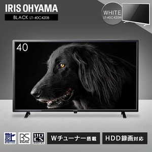テレビ 40型 液晶テレビ アイリスオーヤマ 2K 外付けHDD 液晶 液晶TV 40インチ