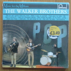 ◆WALKER BROTHERS/ウォーカー・ブラザース◆蘭盤LP/WALKER BROTHERS/MUSIC FOR THE MILLIONS//SCOTT WALKER//シュリンク付