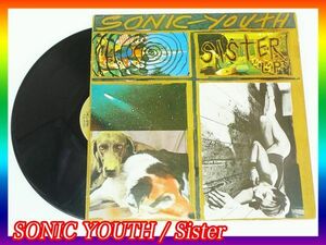 LP Sonic Youth / Sister ソニック・ユース シスター UK盤 Schizophrenia White Kross 1987年 BLAST FIRST オルタナティヴ BFFP20 必見