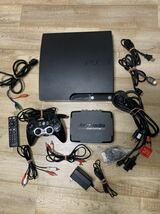 Sony PlayStation3 プレイステーション3 PS3本体コントローラーとゲームカプチャーセット Avermedia CECH-2500A_画像1