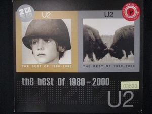 799■レンタル版CD ザ・ベスト・オブU2 1980-2000/U2 【歌詞・対訳付】 03533