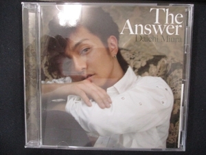 798＃中古CDS The Answer/三浦大知