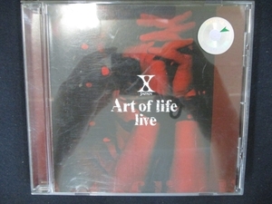 814＃レンタル版CD Art of life live/X JAPAN