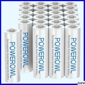 新品送料無料◆ Powerowl単4形充電式ニッケル水素電池24個セッ 100 、◆1200回循環使用可能 電池収納 保護 271