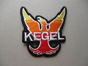 ケーゲル KEGEL ボウリング刺繍ワッペン/アップリケ販促品グッズbowlingボーリングpatchメーカー パッチ シャツ ボーラー V160
