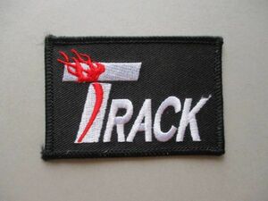 トラック TRACK ボウリング刺繍ワッペン/Aアップリケ販促品グッズbowlingボーリングpatchボール メーカー パッチ シャツ ボーラー V160