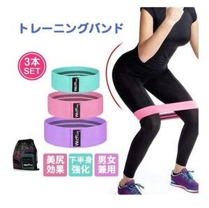 トレーニングチューブ エクササイズバンド バンド ゴムバンド ヒップアップ