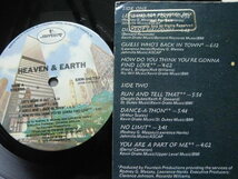 Heaven & Earth / Heaven And Earth / スイート～甘茶 名盤！ Producer Clarence Johnson / Tom Tom 84 / Mercury SRM-1-3722 / 1978_画像3