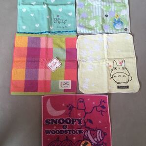 トトロ スヌーピー AVOCA ハンドタオル