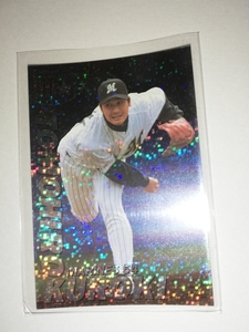 Томохиро Куроки 01 Calbie Pro Baseball Chips Star Card Chiba Lotte Marines