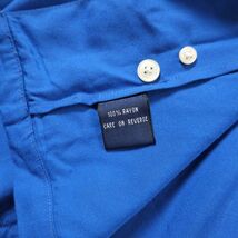 デッドストック 90's ノーティカ NAUTICA オープンカラー レーヨンシャツ (XL) 青 ボックスシャツ 90年代 オールド 旧タグ ビッグサイズ_画像10