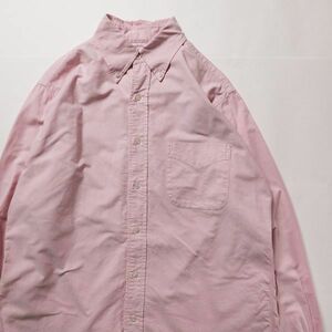 90's USA made Brooks Brothers Makers oxford button down shirt (14 1/2-2) pink 90 period America made Old Polo color 