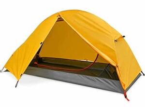 テント 自立式 二重層 超軽量 防風防水 210Tポリエステル PU3000